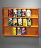 Beer Can Display Shelf Photos