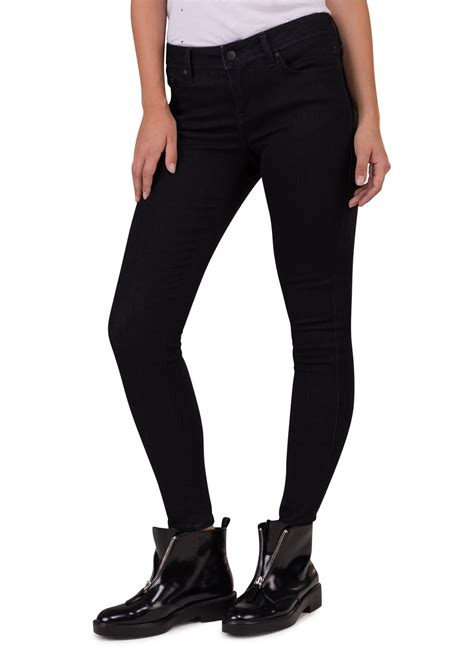 Skinny Mid Rise Jeans At Tags