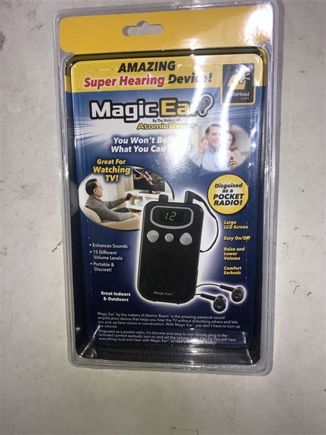 Magic Ear Hearing Aid Device Sound Enhancer By Bulbhead As Seen On Tv