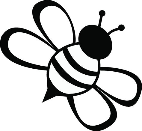 Bee Silhouette Clip Art at GetDrawings | Free download