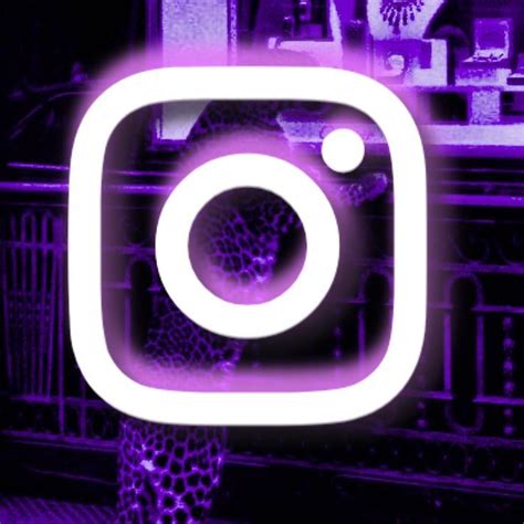 Purple Instagram Icon In 2021 Purple Instagram Snapchat Icon Purple