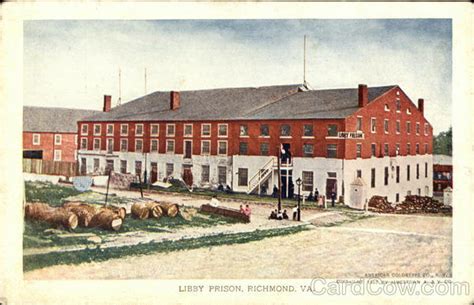 Libby Prison Richmond Va Jamestown Exposition Postcard