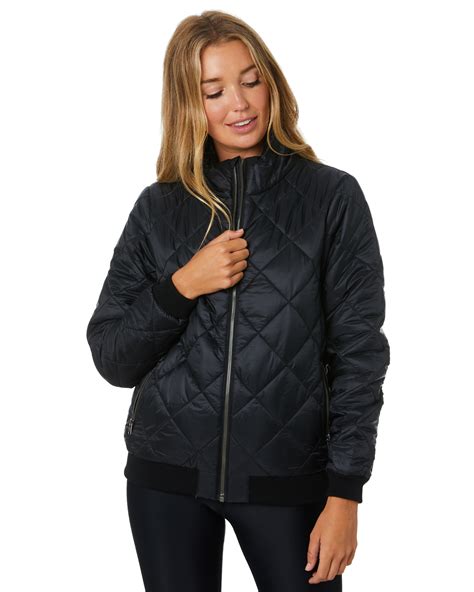 Patagonia Womens Prow Bomber Jacket Black Surfstitch