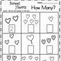 Free Valentine Math Worksheets