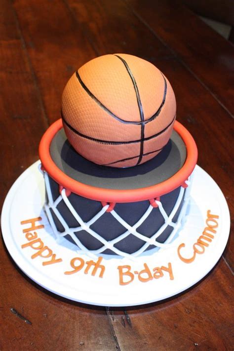 Pasteles De Cumpleaños Para La Fiesta De Tu Bebé Basketball Birthday Cake Basketball Cake