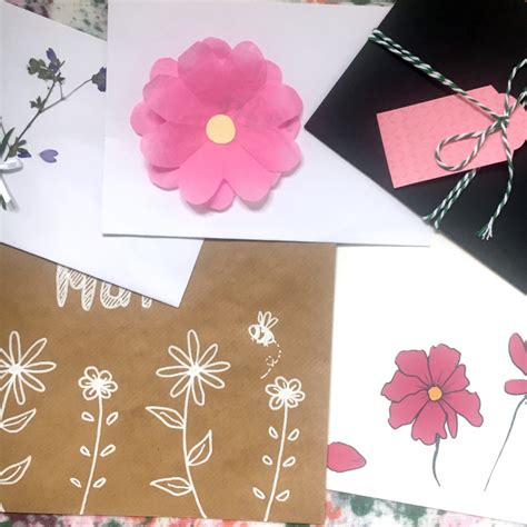 5 Easy Ways To Decorate An Envelope Lou Longworth Greeting Cards