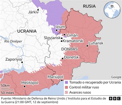 Los Mapas Que Muestran El Territorio Recuperado Por Ucrania Tras Su Ofensiva “relámpago” Contra