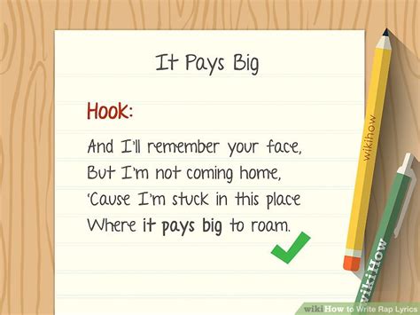 How To Write Rap Lyrics 10 Steps With Pictures Wikihow