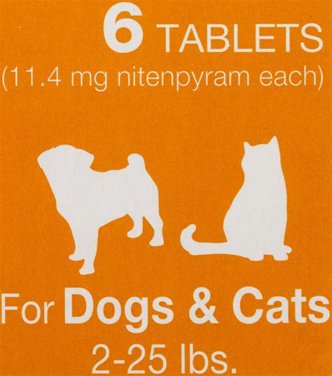 Sentry Capguard Oral Flea Tablets For Small Dogs And Cats 2 To 25 Lbs