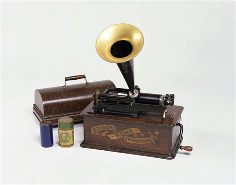 Thomas Edison Phonograph Cylinders Manvila Com