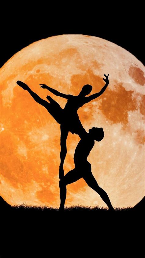 Dance Under The Moon In 2020 Dancers Art Dance Art Dancing Drawings