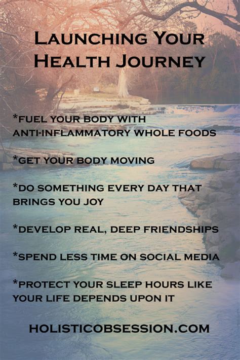 Launching Your Health Journey ~ Holistic Obsession