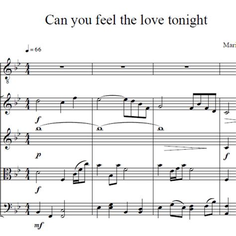 Can You Feel The Love Tonight Elton John String Quartet Vocals