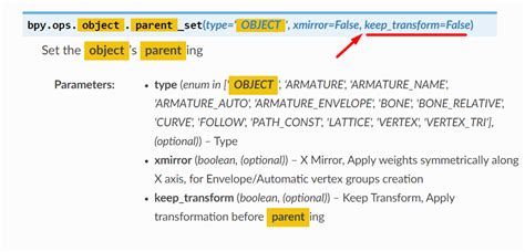 How to make object A a parent(keep_transform) of object B ...