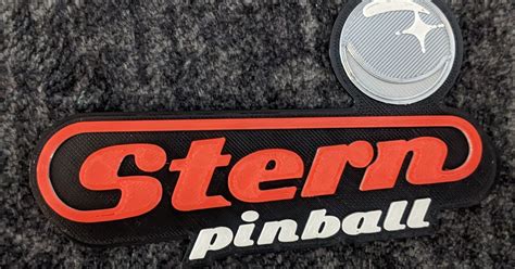 Stern Pinball Logo By Equinox21 Download Free Stl Model