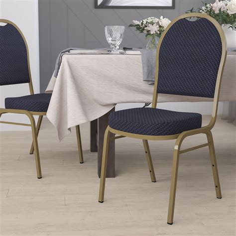 Flash Furniture Hercules Series Dome Back Stacking Banquet Chair In