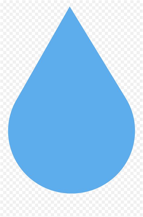 Droplet Emoji Clipart Discord Water Drop Emojiandroid Samsung Fire