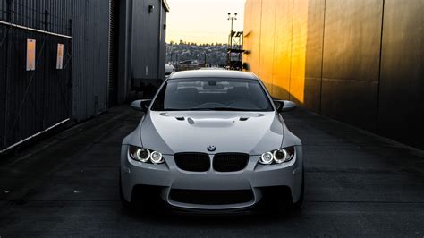 Ivarst more wallpapers posted by ivarst. Download Wallpaper 1920x1080 BMW M3 E92 white car front view Full HD Background