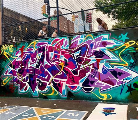 Street Art And Graffiti Walls In New York City