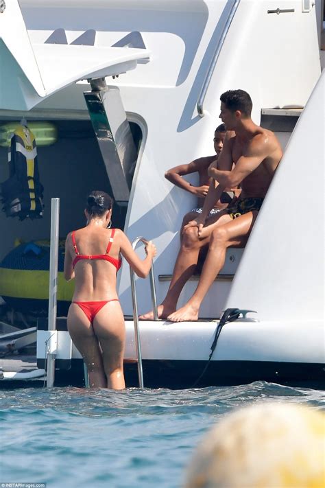 Georgina rodriguez has responded amid claims that she could be pregnant with her second child with juventus superstar cristiano ronaldo. Ronaldo soaks up in Saint Tropez with his bikini-clad ...