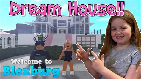 Welcome To Bloxburg A Fan Builds My Dream House Youtube