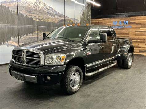 2007 Dodge Ram 3500 Laramie Megacab 4x4 59l Diesel Dually 1 Owner