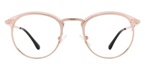 Shultz Browline Prescription Glasses Rose Gold Womens Eyeglasses Payne Glasses