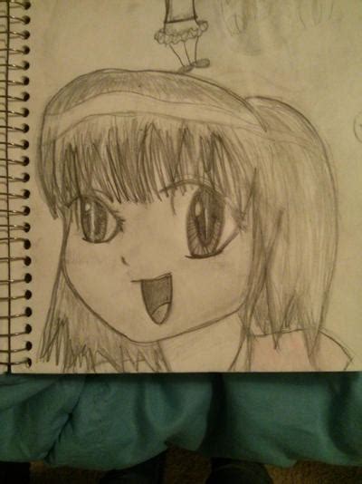 My First Anime Drawing By Invadervess On Deviantart