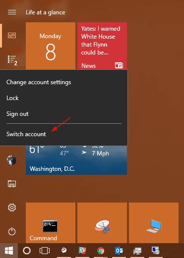 Windows 10 Tip How To Disable Fast User Switching Feature Next Of
