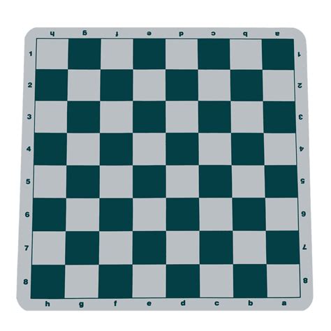 We Games Green Silicone Tournament Chess Mat 1975 Inch Board With 2