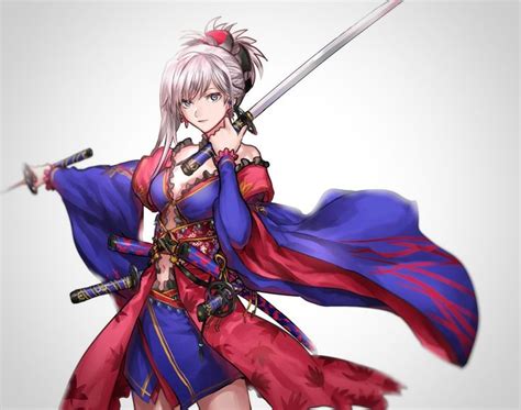 Miyamoto Musashi Fategrand Order Miyamoto Musashi Musashi Anime