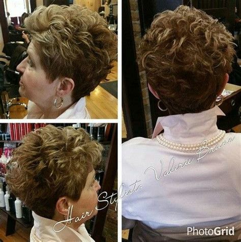 Naturally, short haircuts make people look younger, and older woman aren't exempted. Pin on Hairstyles