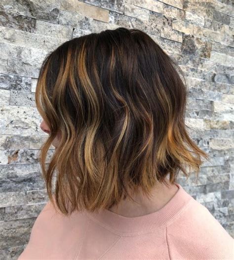 The light effect on the bob is a hairstyle statement. 34 Sweetest Caramel Highlights on Light & Dark Brown Hair