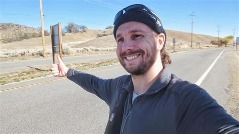 Selfie Hitchhiking In California Skye Travels