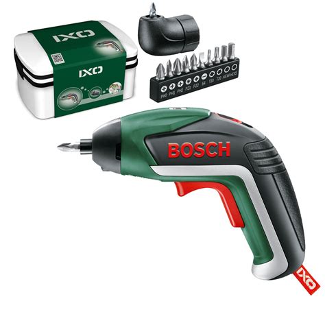 Bosch Ixo V 36v Cordless Screwdriver And Right Angle Adaptor