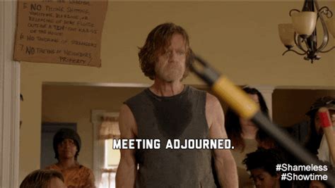 Frank Gallagher End  By Showtime Find And Share On Giphy