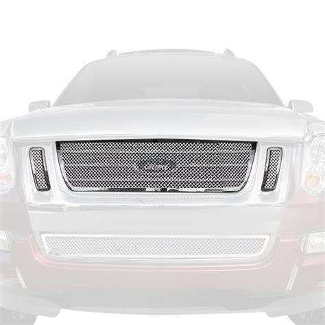 Apg® Gr06gee28t 3 Pc Chrome Polished 18 Mm Wire Mesh Main Grille
