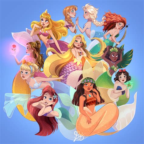 Artstation Disney Mermaid