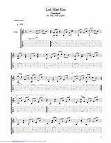Let It Go Guitar Tab Pictures