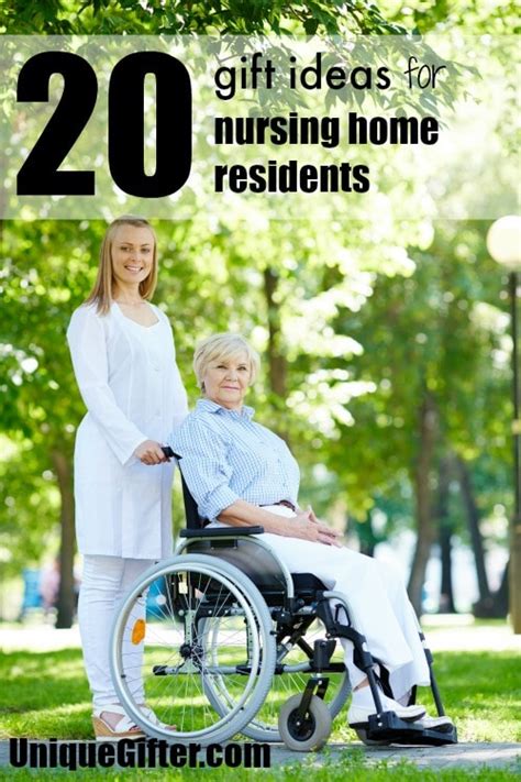 This is a good gift to give grandma either at her own house or to reserve a parking spot especially for her at your house. 20 Gift Ideas for Nursing Home Residents - Unique Gifter
