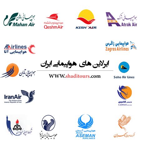 ایرلاین های هواپیمایی ایران