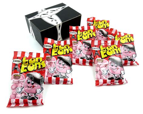 Buy Eiffel Cherry Bon Bons Chewy Candy 4 Oz Bags In A Blacktie Box