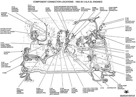 Image result for 1994 ford f-150 engine 5.0 l v8 diagram ...