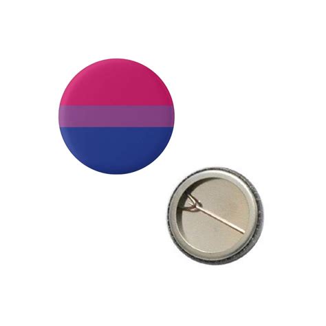 bi bisexual pride cm 2 5 mm 25 pin inch 1 pinback badge pin button metal shape circle round 1