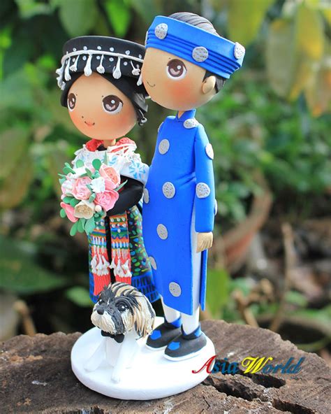 Traditional Mien Wedding Attire Bride And Vietnam Ao Dai Etsy