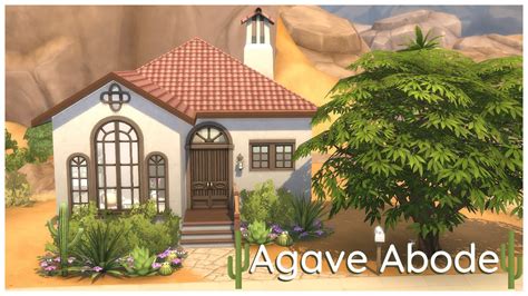 Agave Abode The Sims 4 Build Renovation Base Game Only Youtube