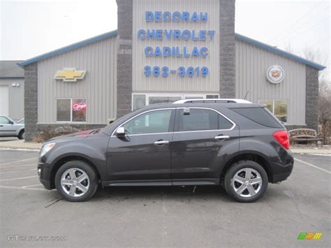 2015 Tungsten Metallic Chevrolet Equinox Ltz Awd 99796633 Photo 4