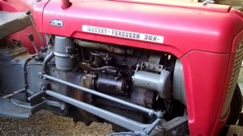 Massey Ferguson 35 35x Vintage Tractor Youtube