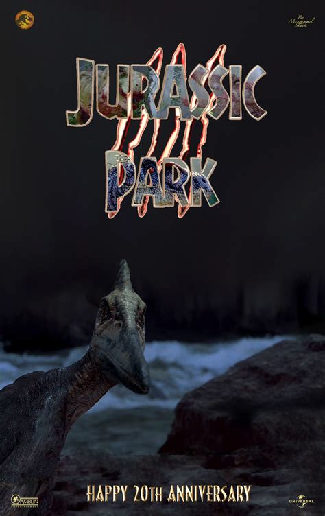 Jurassic Park 3 20th Anniversary Fan Poster Celebration Posterspy