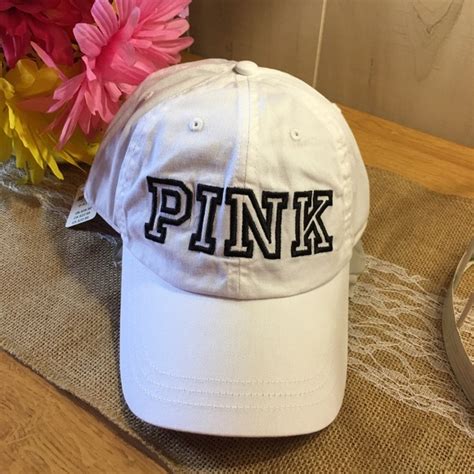 Shop from the world's largest selection and best deals for pink baseball caps for men. PINK Victoria's Secret Accessories | Vs Pink Logo Baseball ...